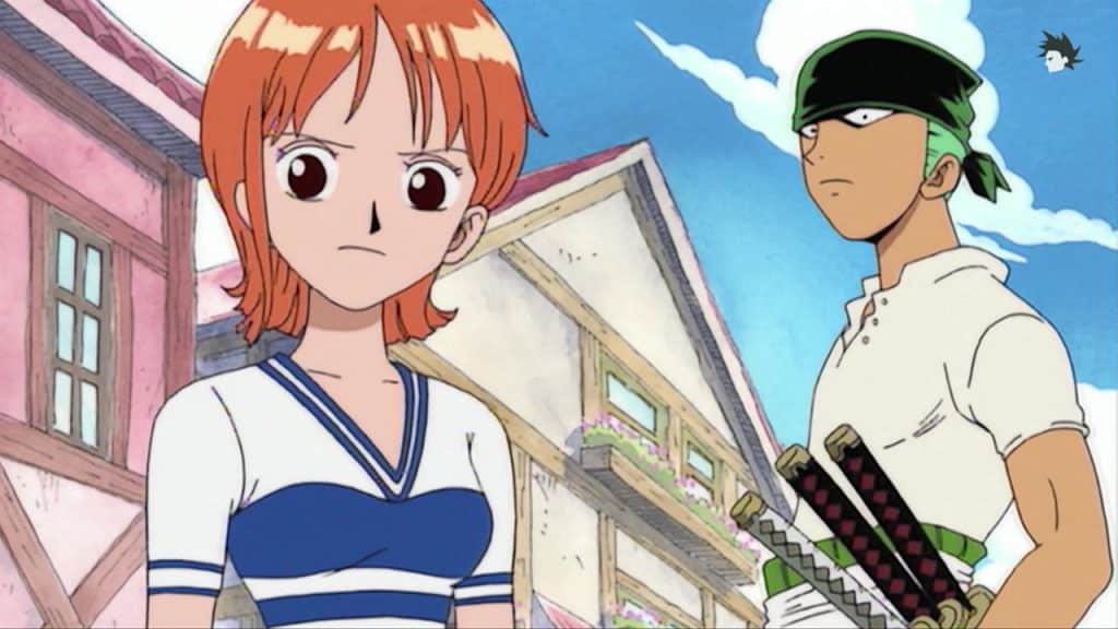 one piece nami pre timeskip