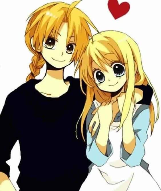 edward elric and winry rockbell