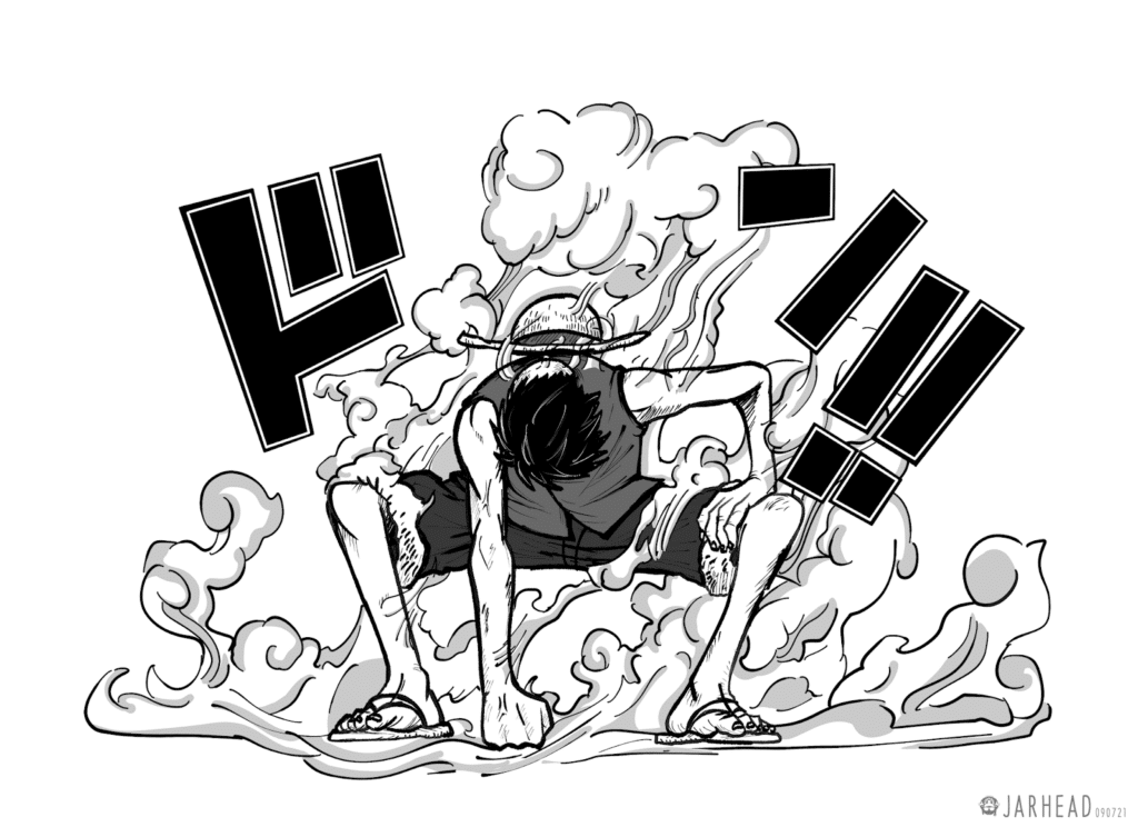 jet mode luffy