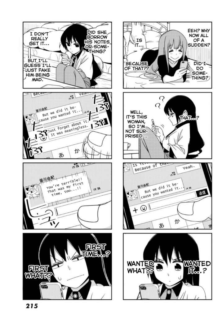 manga panel with contents