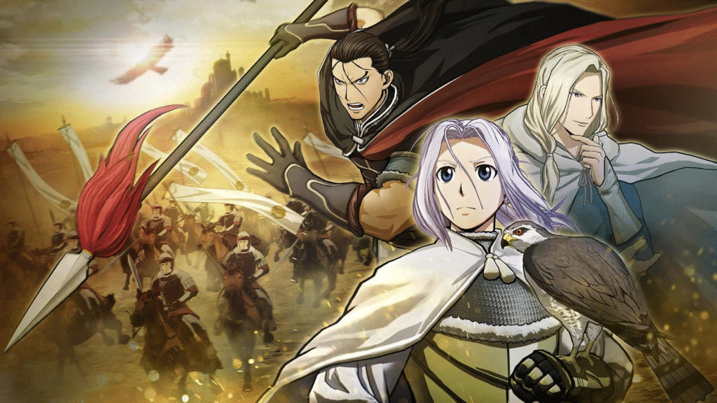 the heroic legend of arslan dust storm dance
