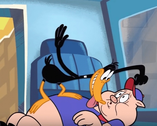 Daffy in New Looney Tunes