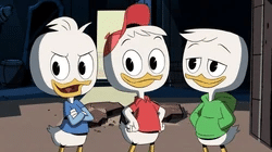 Huey, Dewey, and Louie in Ducktales Reboot